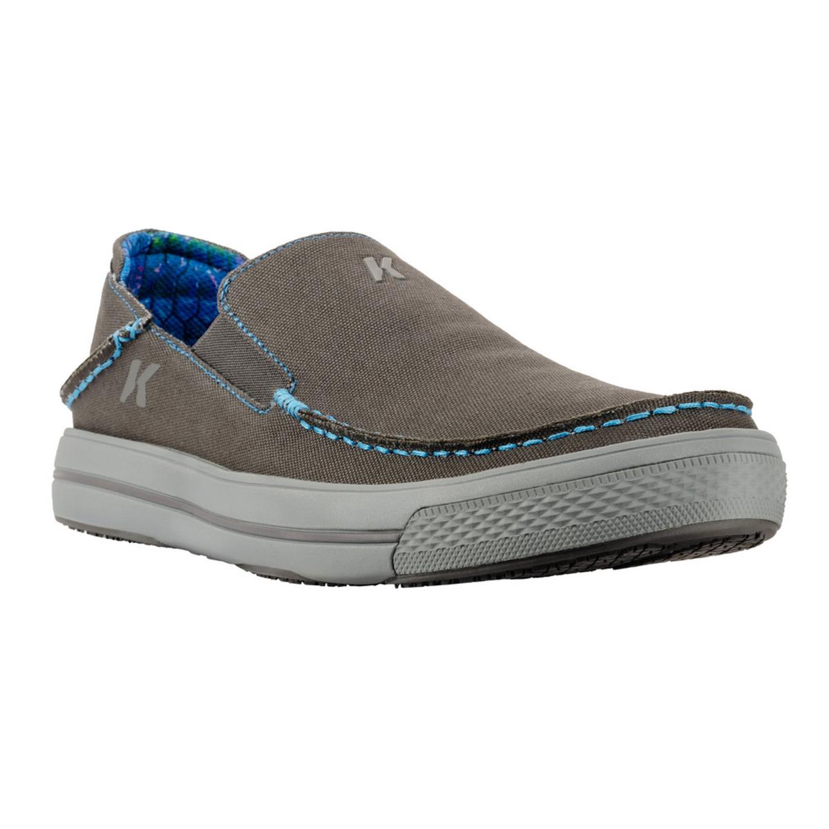 Korkers Fish Moc Tarpon with Fixed Kling-On Deck Soles Korkers Fish Moc Tarpon with Fixed Kling-On Deck Soles