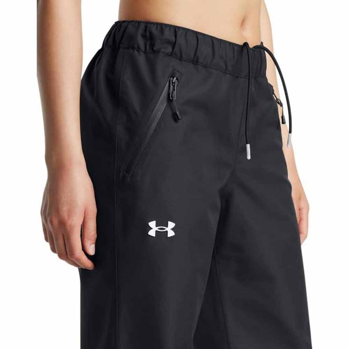 Under Armour Women's Stormproof Lined Rain Pant - Black/XXS Under Armour Women's Stormproof Lined Rain Pant - Black/XXS