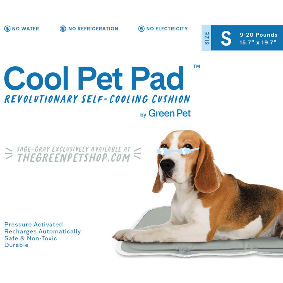 Cool Care Technologies Cool Pet Pad - XL/Sage Gray Cool Care Technologies Cool Pet Pad - XL/Sage Gray