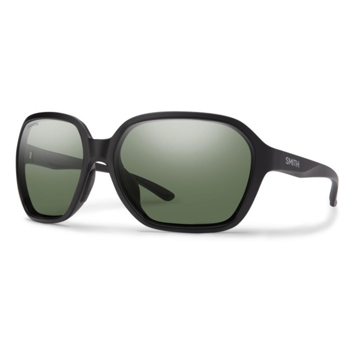 Smith Optics Whitney Sunglasses ChromaPop Polarized Gray Green - Matte Black Frame Smith Optics Whitney Sunglasses ChromaPop Polarized Gray Green - Matte Black Frame