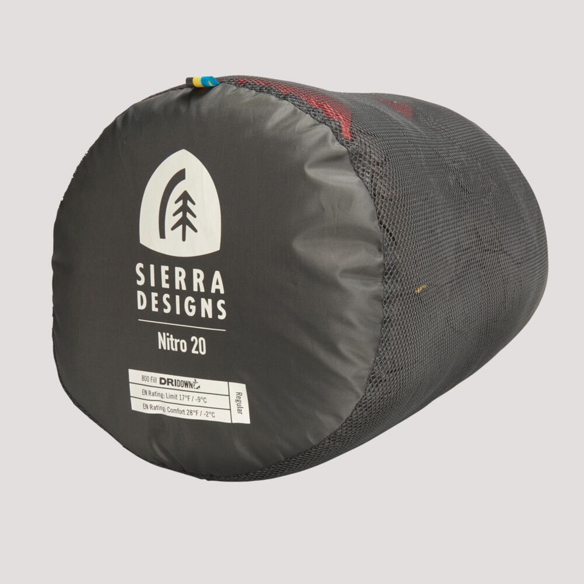 Sierra Designs Nitro 20 Classic Mummy Sleeping Bag - Regular Sierra Designs Nitro 20 Classic Mummy Sleeping Bag - Regular