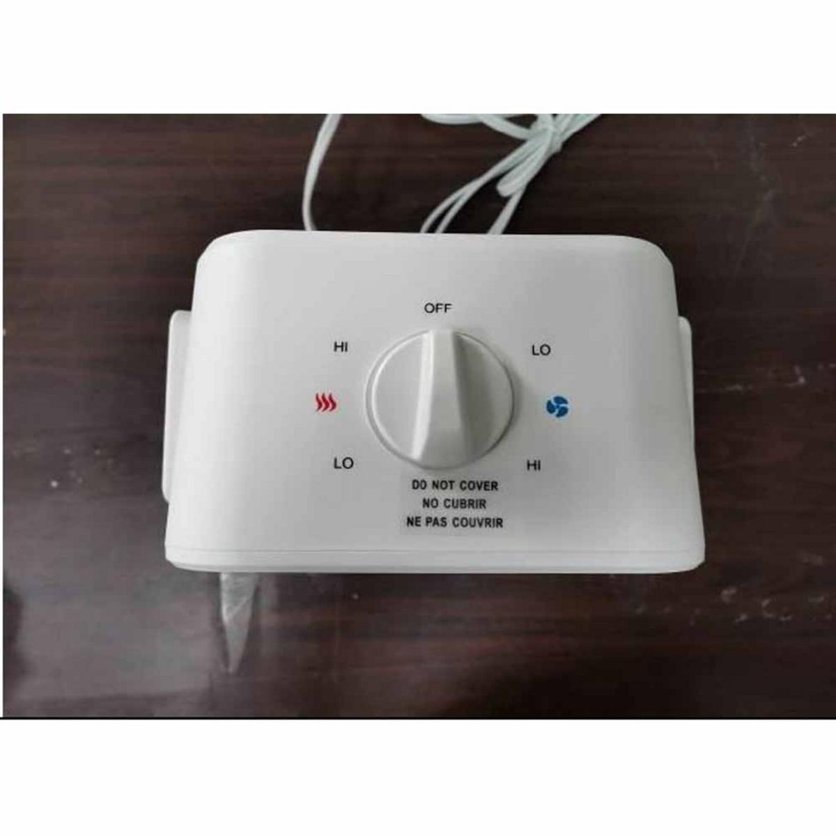 World Marketing Comfort Glow All Season Electric Fan and Heater - White World Marketing Comfort Glow All Season Electric Fan and Heater - White
