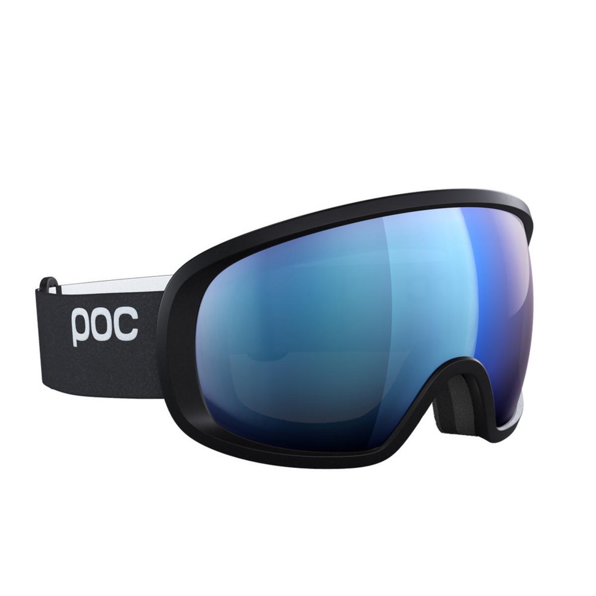 POC Fovea Ski Goggles Partly Sunny Blue Lens - Uranium Black Frame POC Fovea Ski Goggles Partly Sunny Blue Lens - Uranium Black Frame