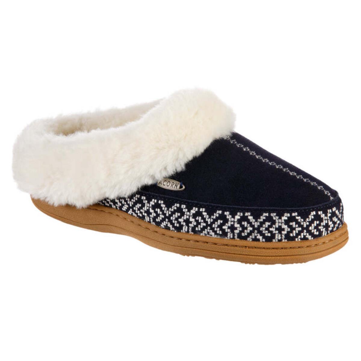 Acorn Women's Greta Embroidered Clog Slippers Acorn Women's Greta Embroidered Clog Slippers