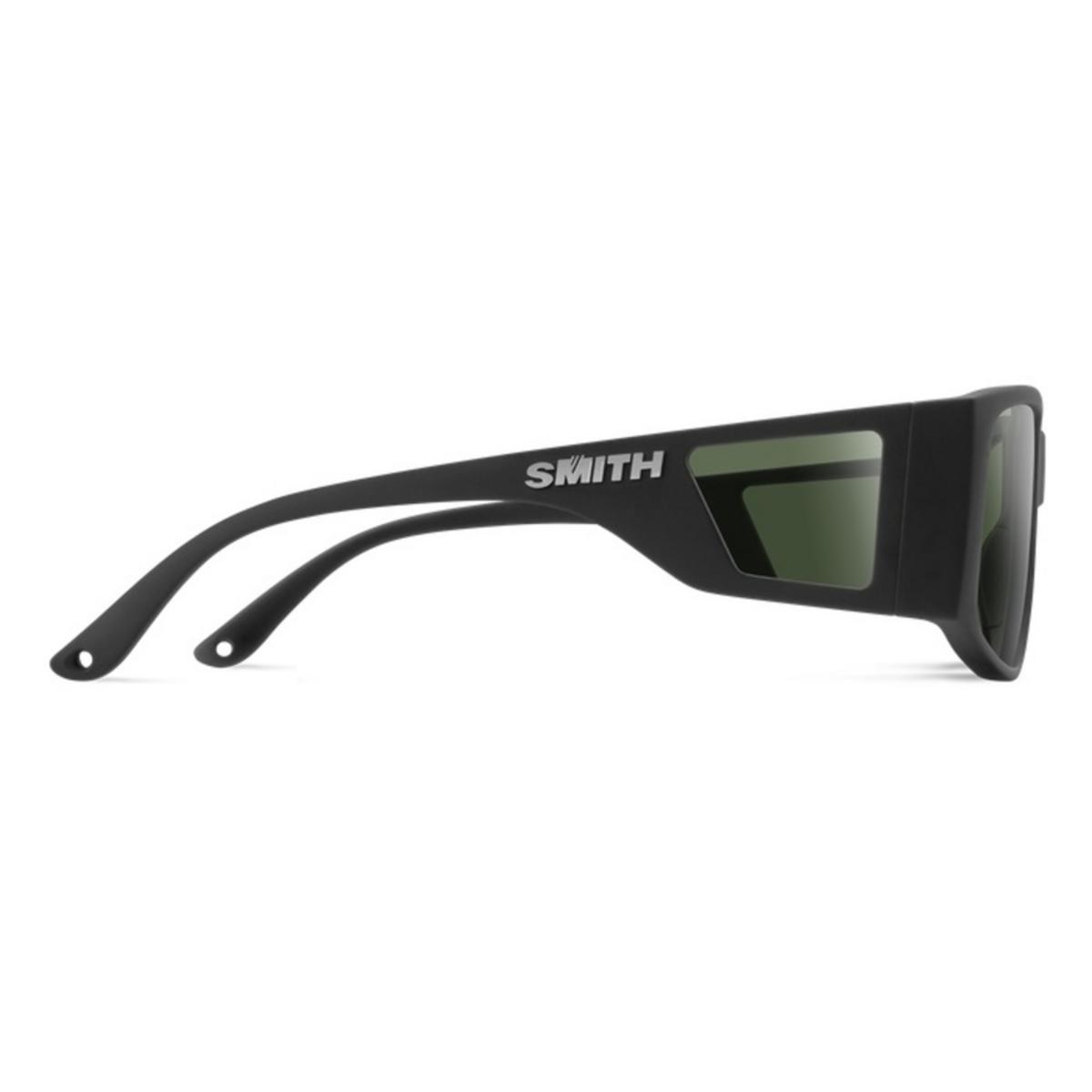 Smith Optics Monroe Peak Sunglasses ChromaPop Polarized Gray Green - Matte Black Frame Smith Optics Monroe Peak Sunglasses ChromaPop Polarized Gray Green - Matte Black Frame