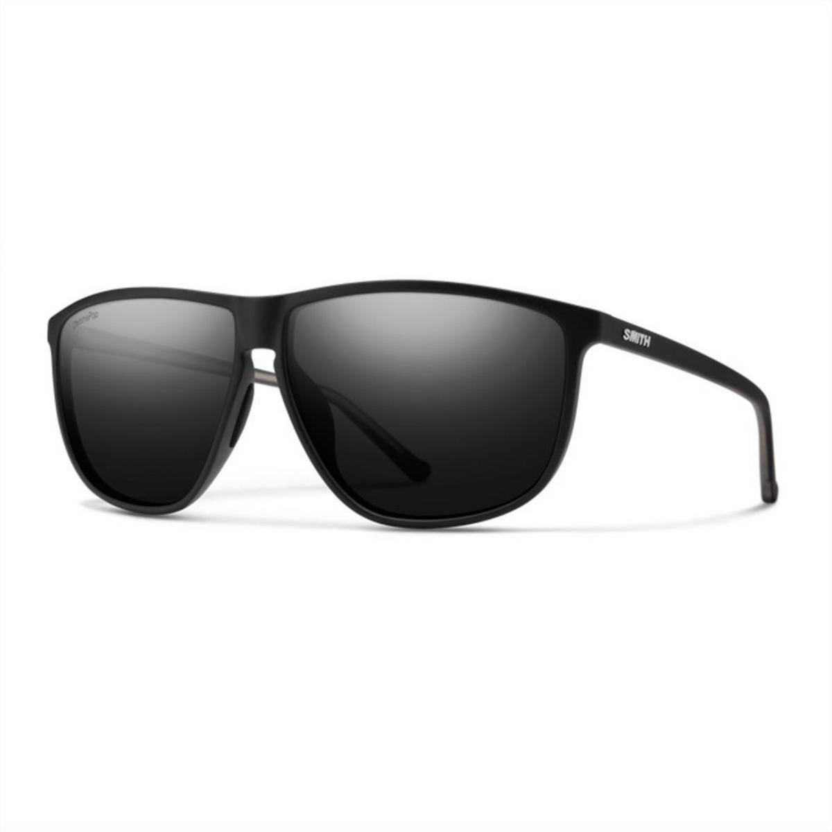 Smith Optics Mono Lake Sunglasses ChromaPop Polarized Black - Matte Black Frame Smith Optics Mono Lake Sunglasses ChromaPop Polarized Black - Matte Black Frame