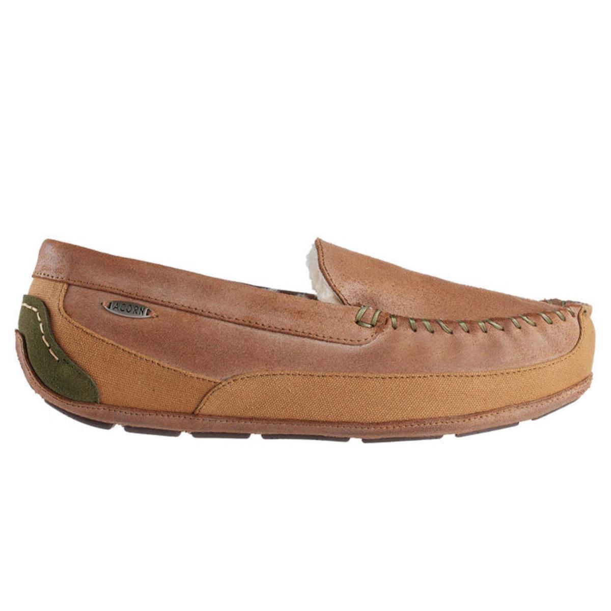 Acorn Men's Hamilton Suede Driving Moccasin Slippers Acorn Men's Hamilton Suede Driving Moccasin Slippers