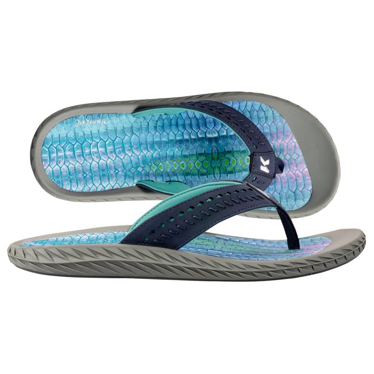 Korkers Fish Flip Tarpon with Fixed Kling-On Deck Soles Korkers Fish Flip Tarpon with Fixed Kling-On Deck Soles