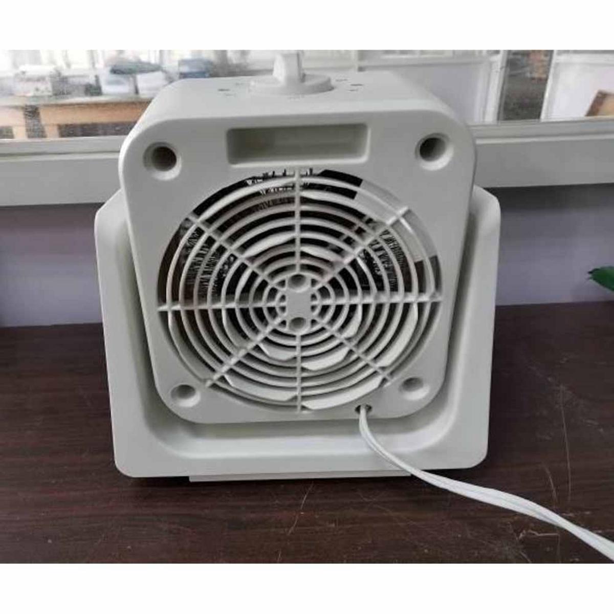 World Marketing Comfort Glow All Season Electric Fan and Heater - White World Marketing Comfort Glow All Season Electric Fan and Heater - White
