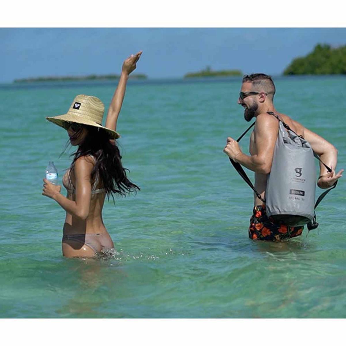 Geckobrands 30L Dry Bag Waterproof Cooler with Straps - Realtree Edge Camo Geckobrands 30L Dry Bag Waterproof Cooler with Straps - Realtree Edge Camo