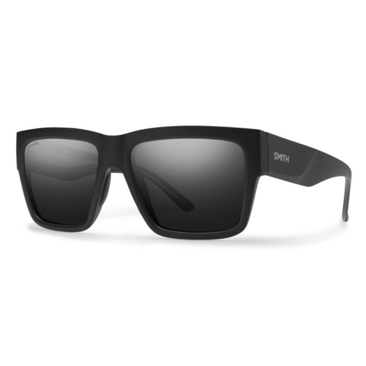 Smith Optics Lineup Sunglasses ChromaPop Polarized Black - Matte Black Frame Smith Optics Lineup Sunglasses ChromaPop Polarized Black - Matte Black Frame