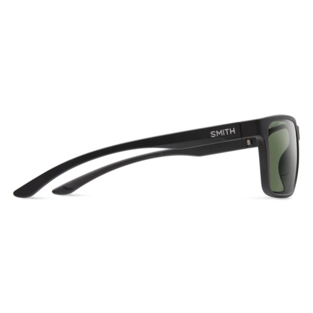 Smith Optics Riptide Sunglasses ChromaPop Polarized Gray Green - Matte Black Frame Smith Optics Riptide Sunglasses ChromaPop Polarized Gray Green - Matte Black Frame