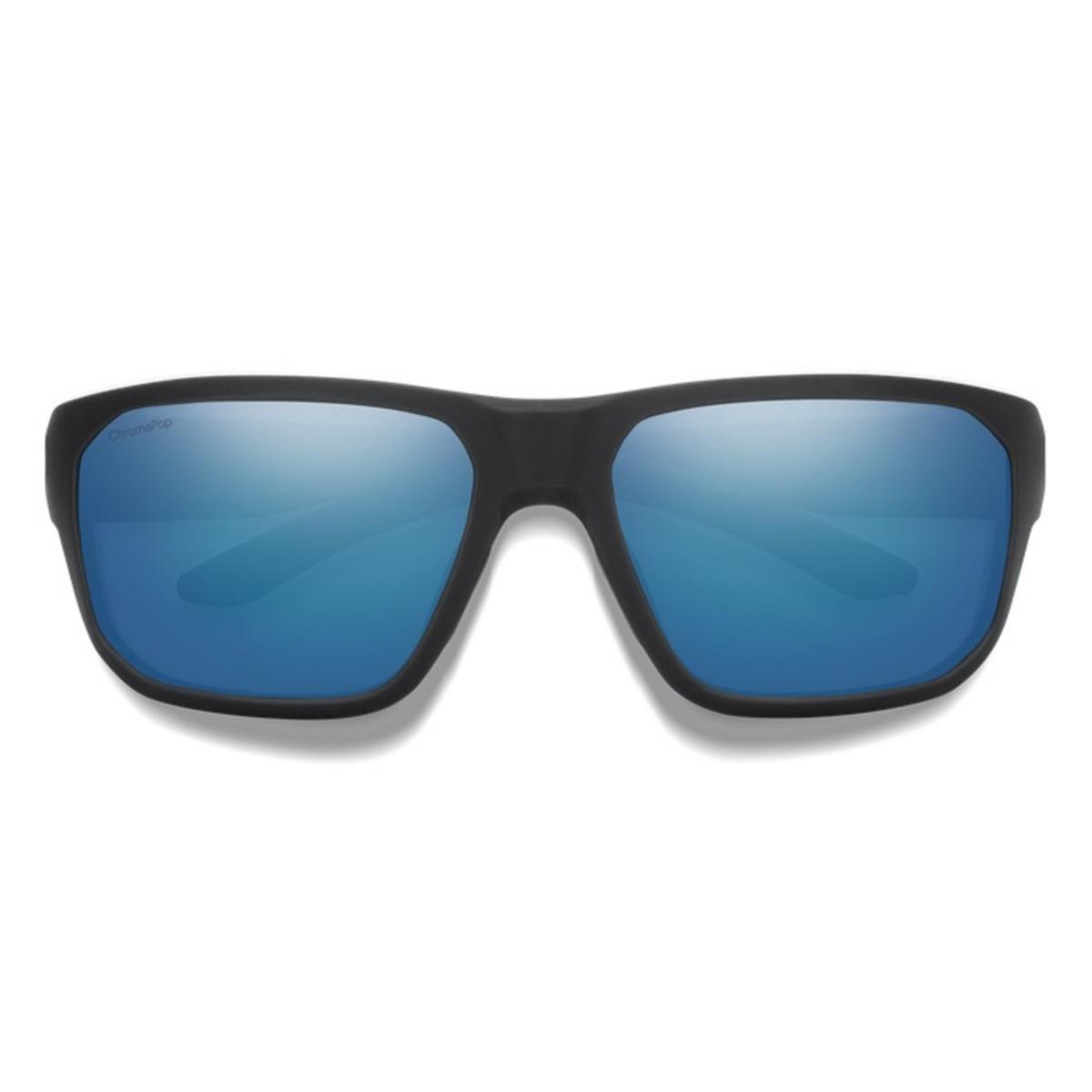 Smith Optics Arvo Sunglasses ChromaPop Polarized Blue Mirror - Matte Black Frame Smith Optics Arvo Sunglasses ChromaPop Polarized Blue Mirror - Matte Black Frame