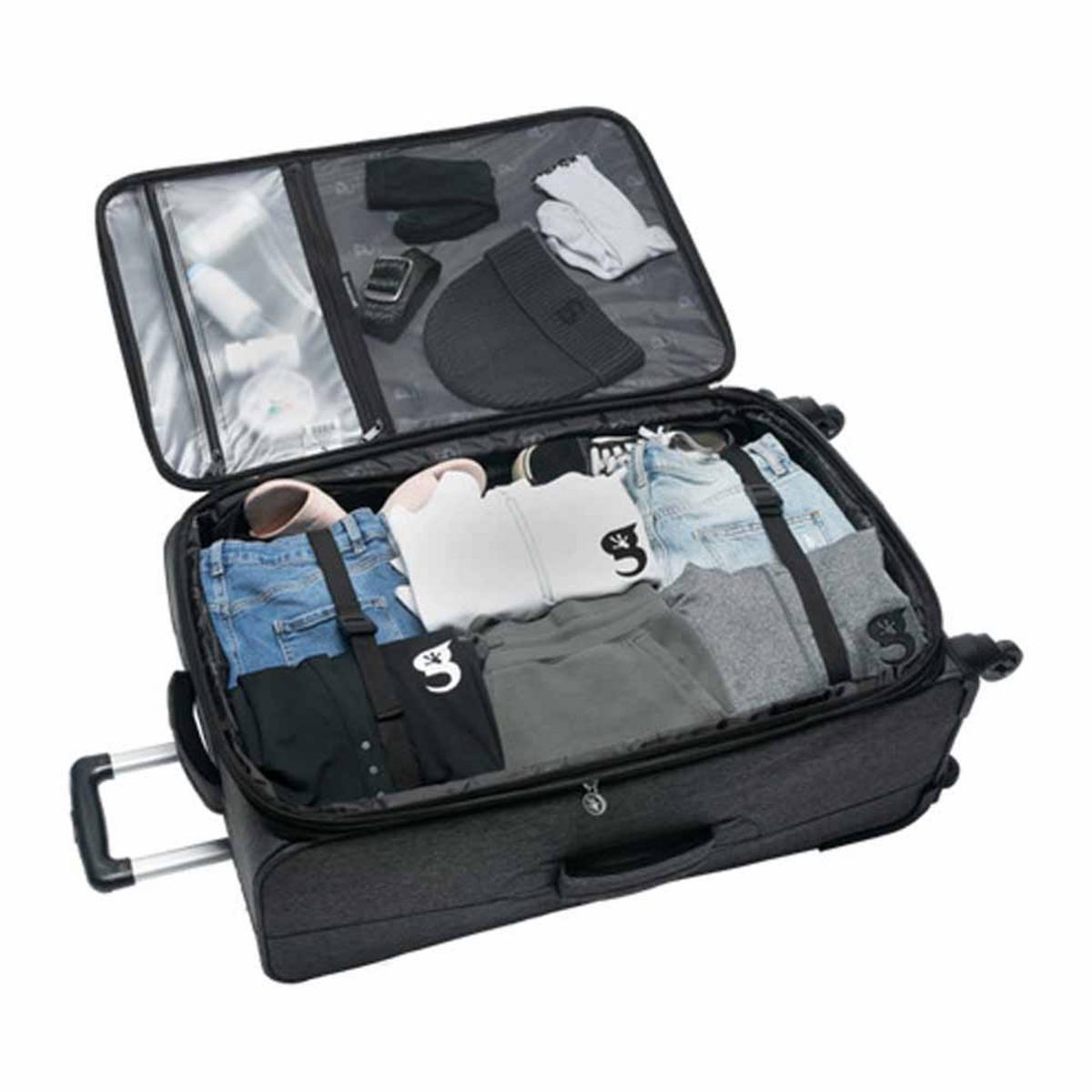 Geckobrands Optivate X17 360 Spinner 28in Luggage - Everyday Grey Geckobrands Optivate X17 360 Spinner 28in Luggage - Everyday Grey