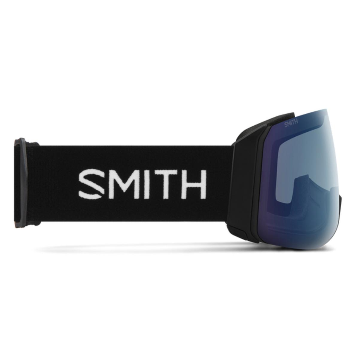 Smith Optics 4D Mag XL Goggles ChromaPop Everyday Blue Mirror - Black Frame Smith Optics 4D Mag XL Goggles ChromaPop Everyday Blue Mirror - Black Frame