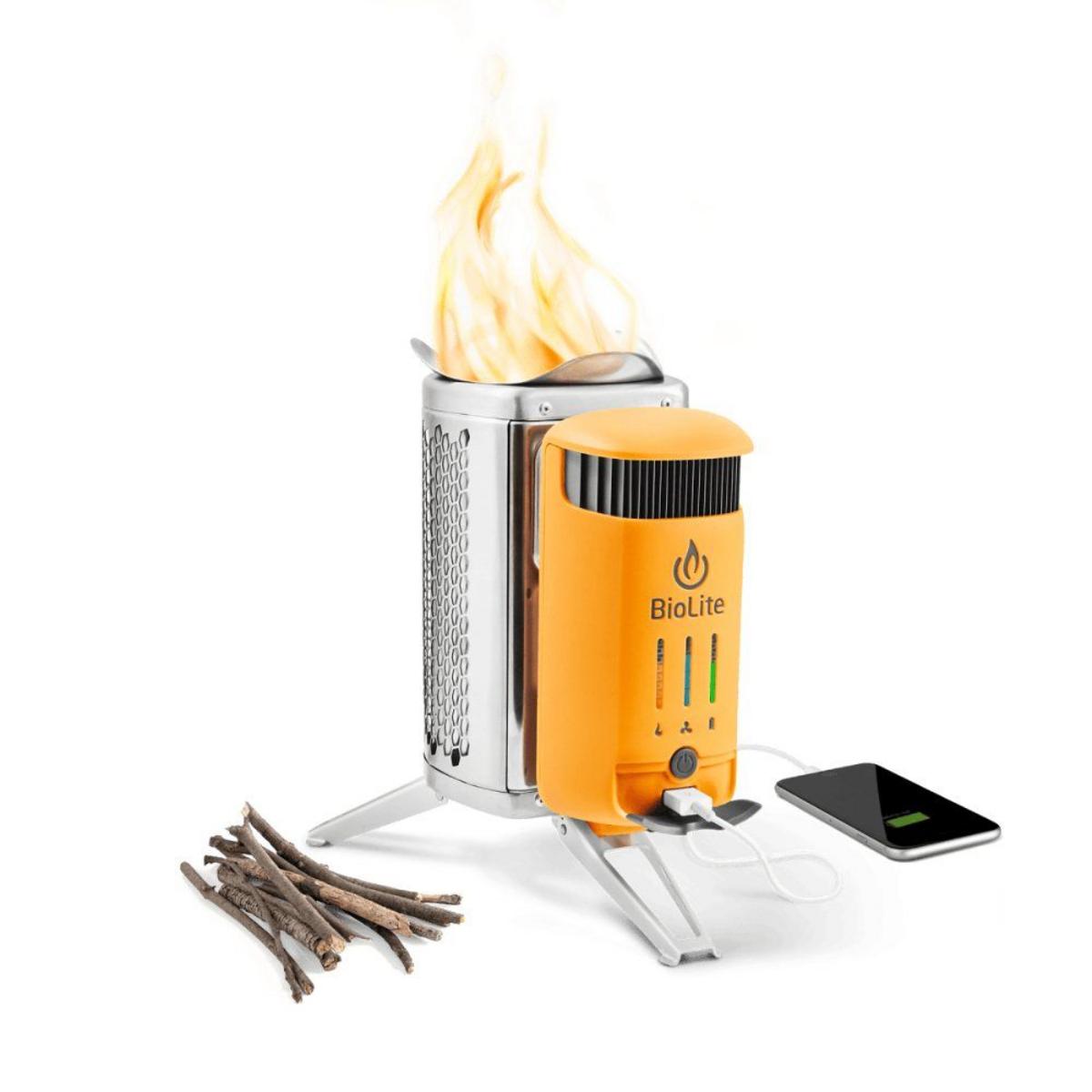 BioLite CampStove 2+ Compact, Smokeless Wood-Burning Camp Stove BioLite CampStove 2+ Compact, Smokeless Wood-Burning Camp Stove