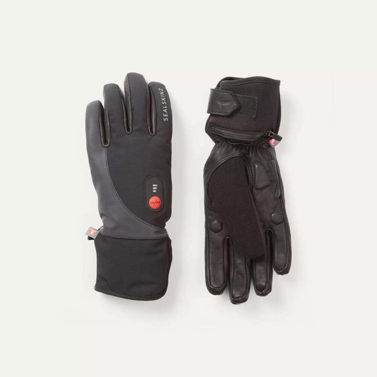 SealSkinz Upwell Waterproof Heated Cycle Gloves SealSkinz Upwell Waterproof Heated Cycle Gloves