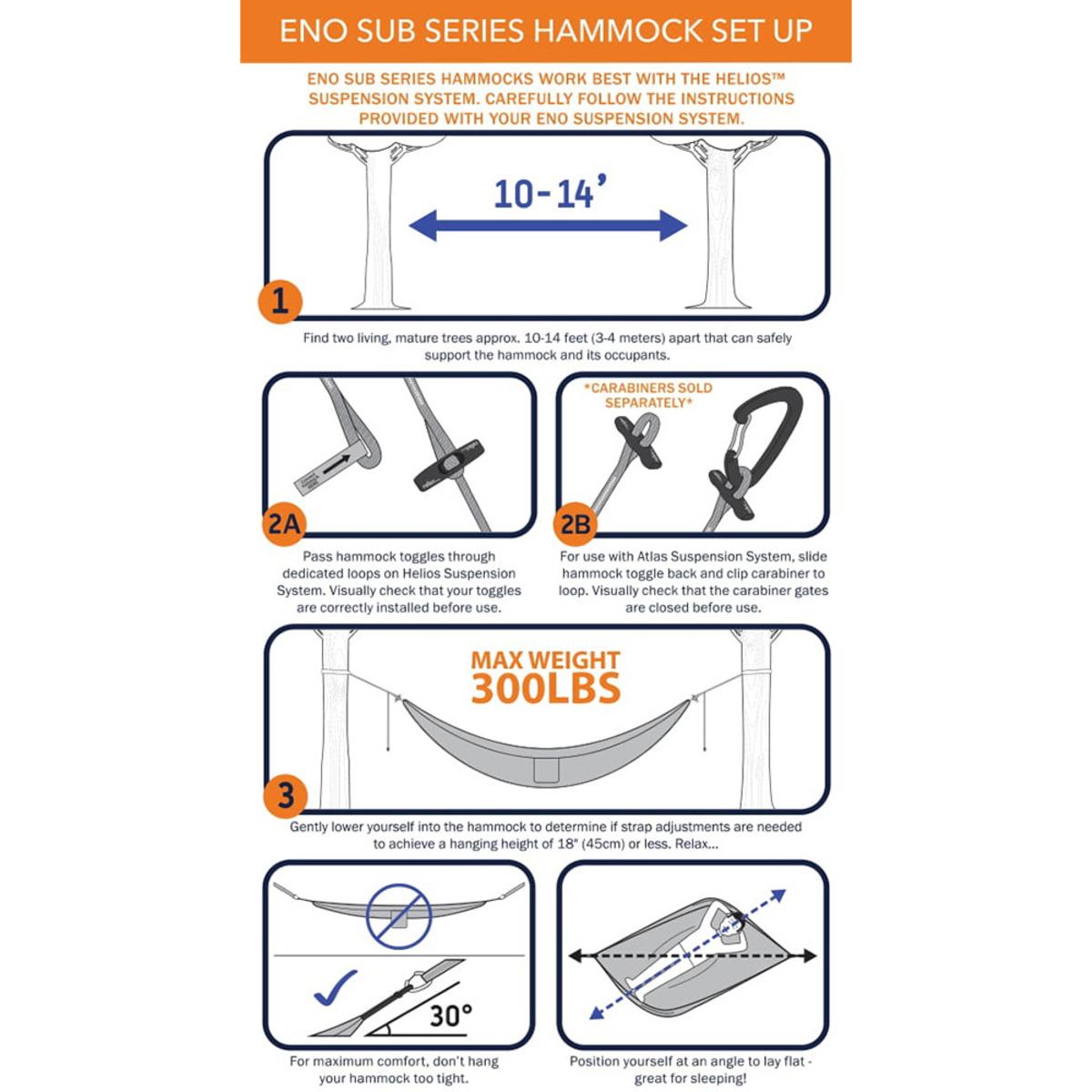 Eagles Nest Outfitters SuperSub Ultralight Hammock Eagles Nest Outfitters SuperSub Ultralight Hammock