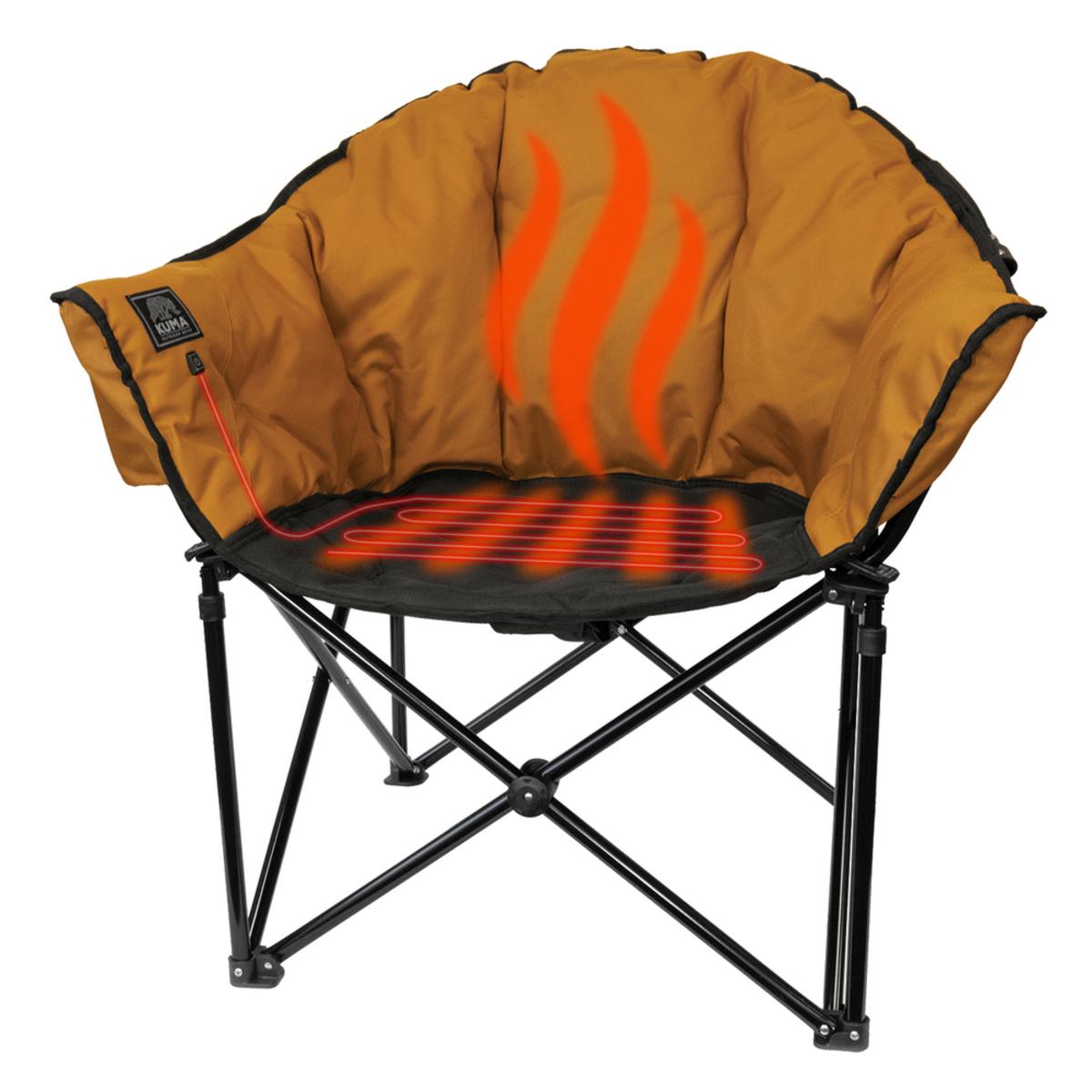 KUMA Outdoor Gear Lazy Bear Heated Chair with Power Bank & Bluetooth KUMA Outdoor Gear Lazy Bear Heated Chair with Power Bank & Bluetooth