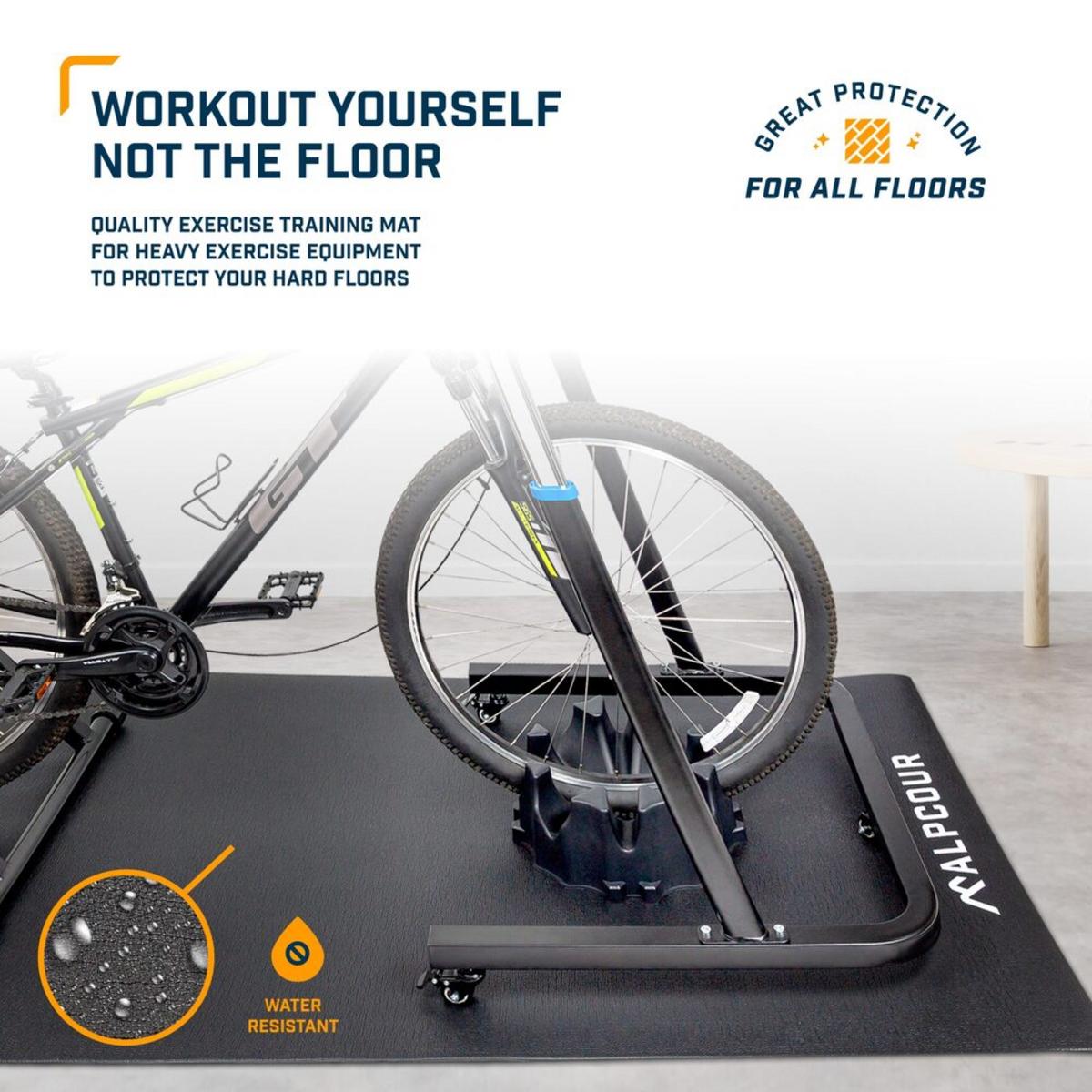 Alpcour Bike Trainer Mat Alpcour Bike Trainer Mat