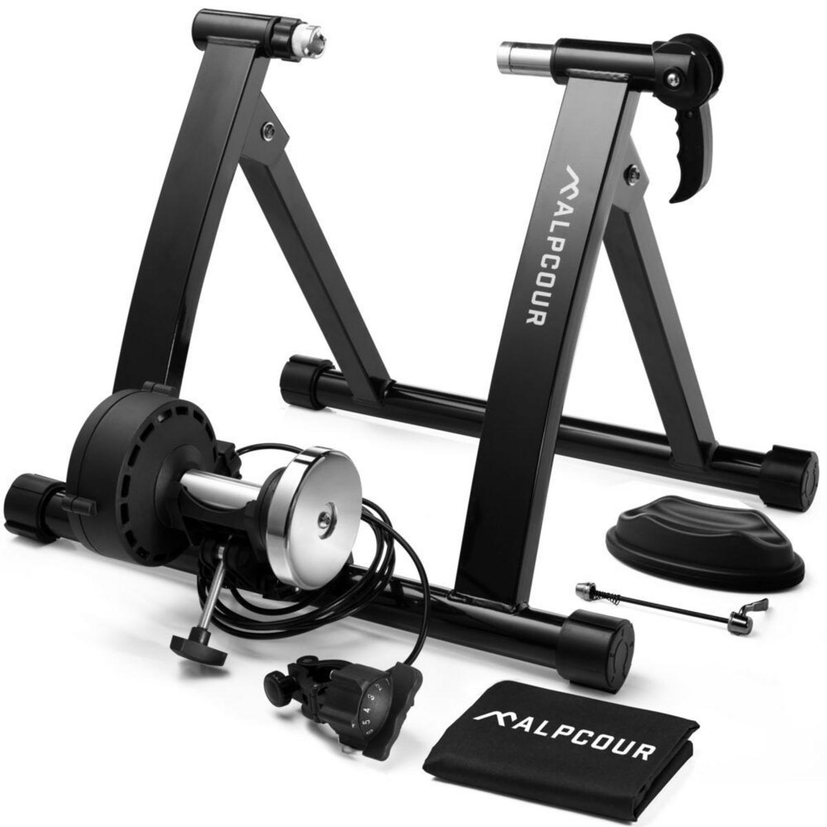Alpcour Bike Trainer Stand with Magnetic Flywheel Alpcour Bike Trainer Stand with Magnetic Flywheel