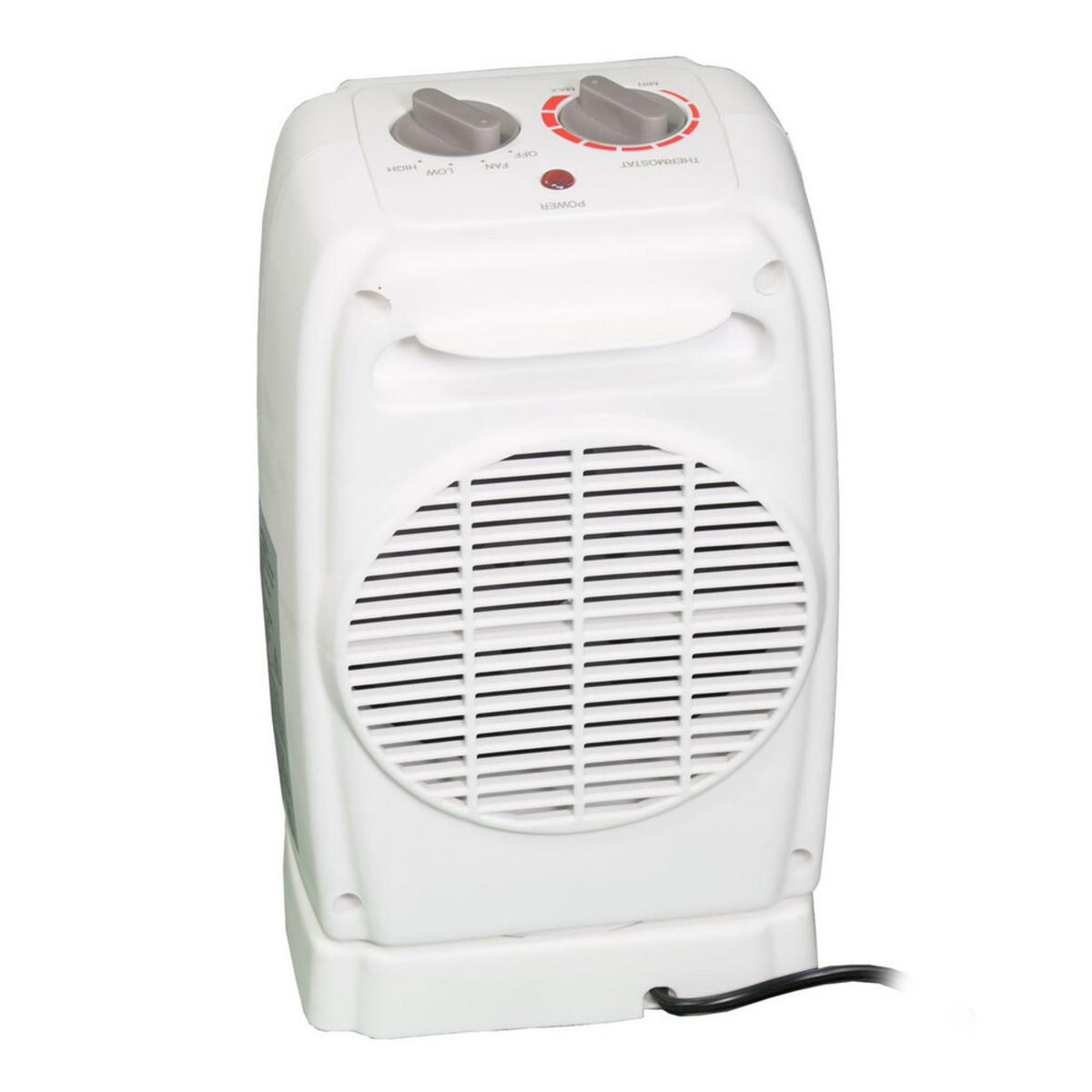 World Marketing Comfort Glow Oscillating Ceramic Heater - White World Marketing Comfort Glow Oscillating Ceramic Heater - White