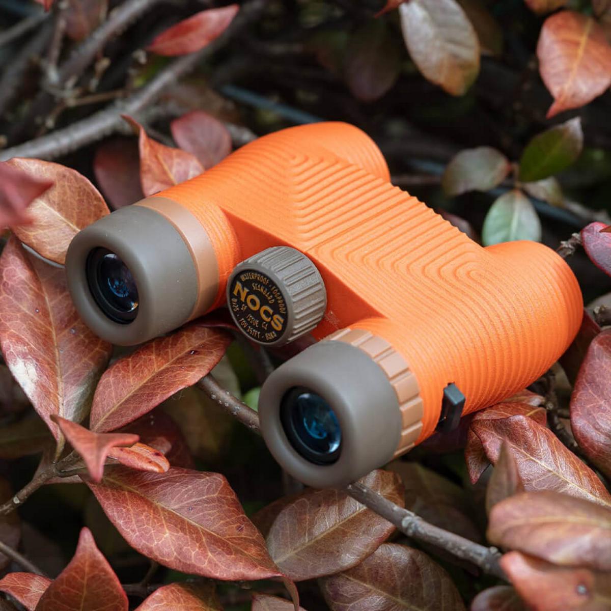 NOCS Provisions Standard Issue 8x25 Waterproof Binoculars - Poppy II Orange NOCS Provisions Standard Issue 8x25 Waterproof Binoculars - Poppy II Orange