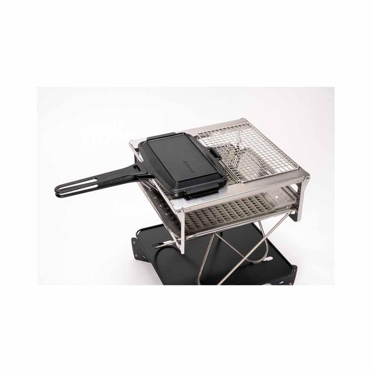 Snow Peak Cast Iron Sandwich Skillet Snow Peak Cast Iron Sandwich Skillet