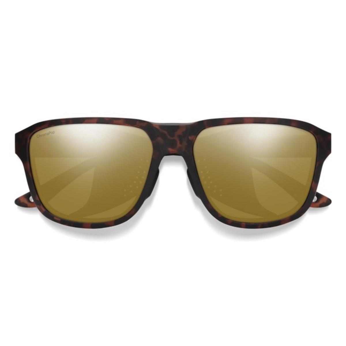 Smith Optics Embark Sunglasses ChromaPop Bronze Mirror - Matte Tortoise Frame Smith Optics Embark Sunglasses ChromaPop Bronze Mirror - Matte Tortoise Frame