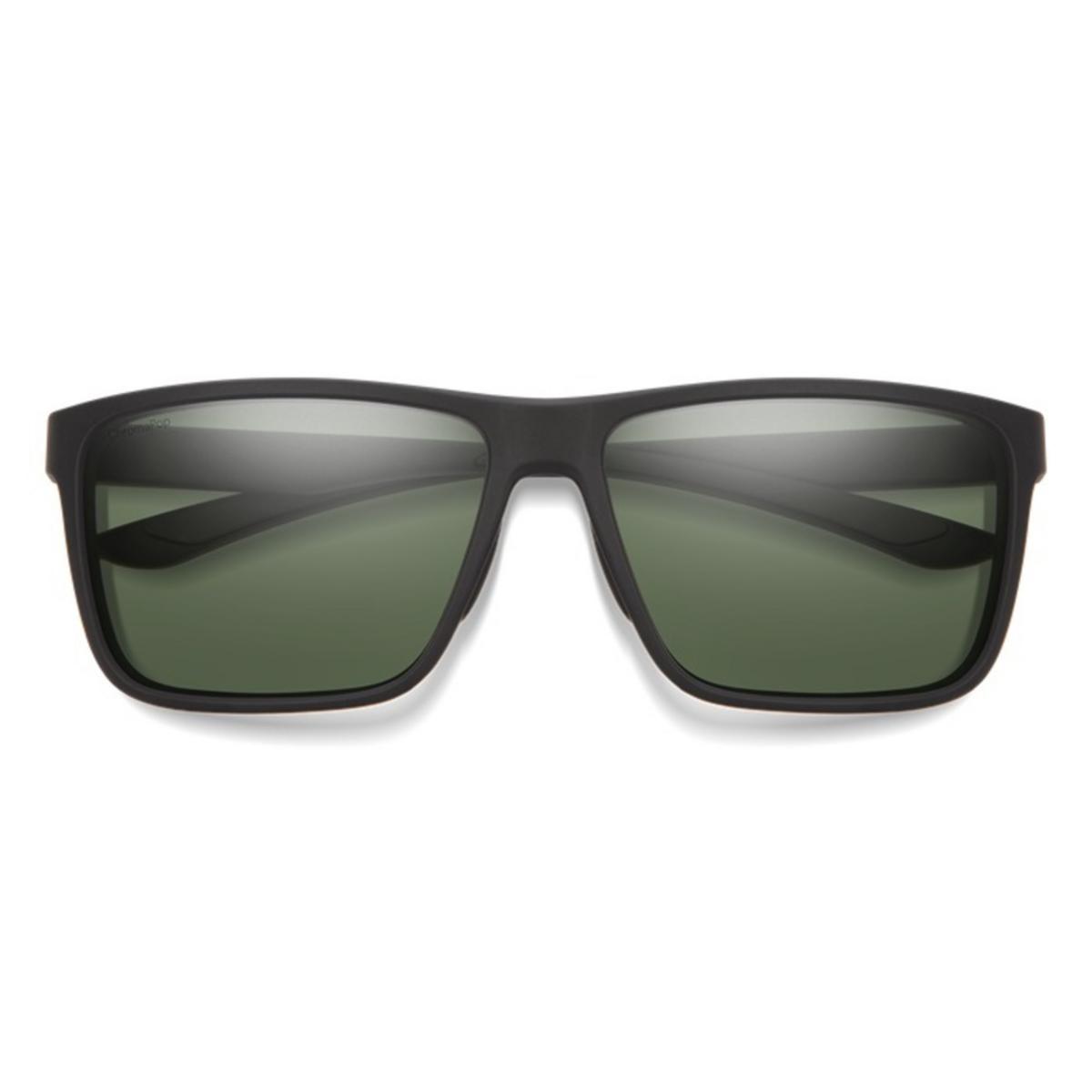 Smith Optics Riptide Sunglasses ChromaPop Polarized Gray Green - Matte Black Frame Smith Optics Riptide Sunglasses ChromaPop Polarized Gray Green - Matte Black Frame