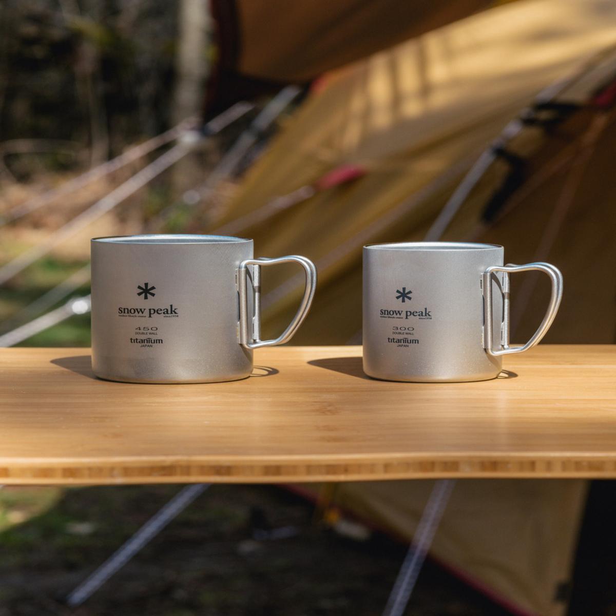 Snow Peak Ti-Double 300 ML Mug Snow Peak Ti-Double 300 ML Mug