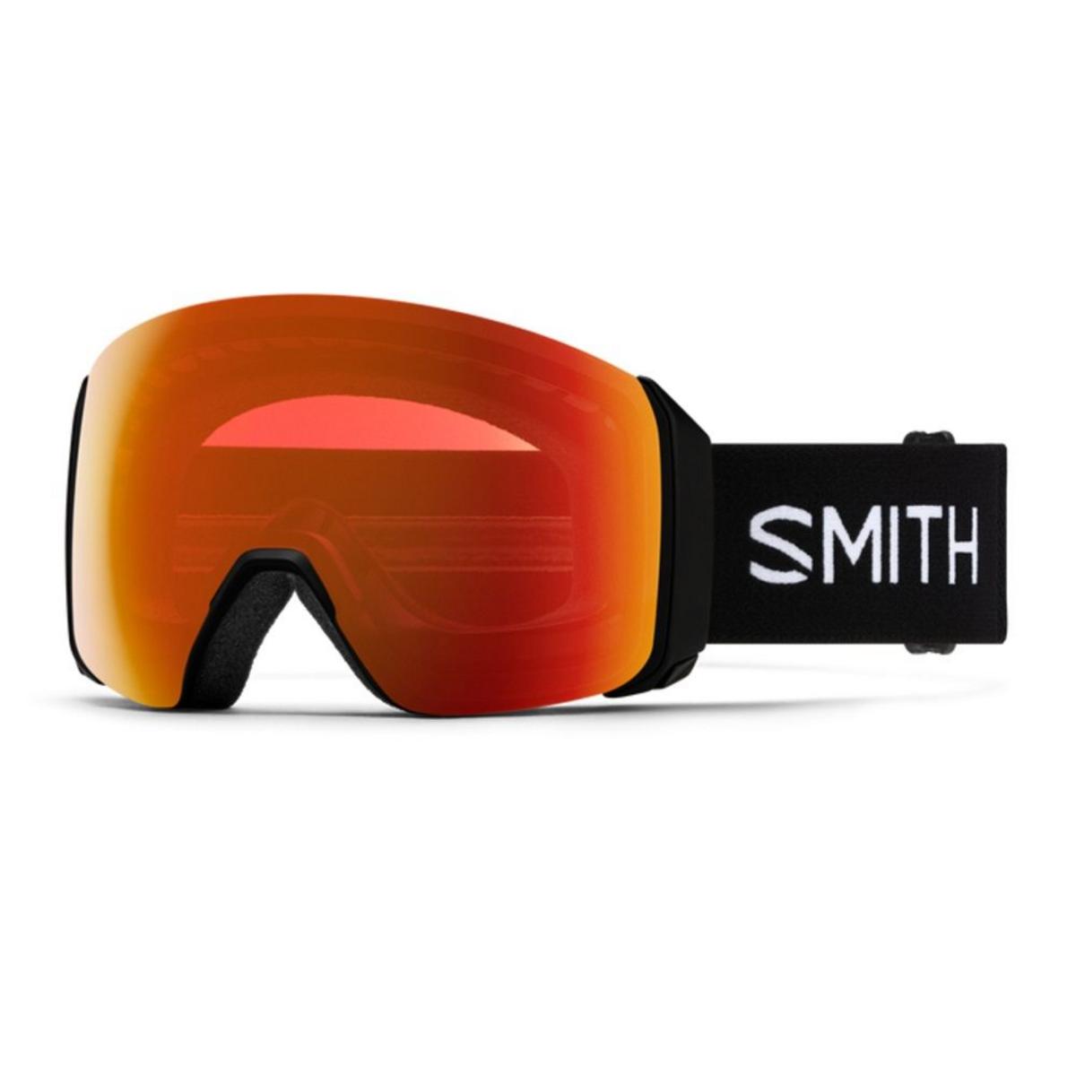Smith Optics 4D Mag XL Goggles ChromaPop Everyday Red Mirror - Black Frame Smith Optics 4D Mag XL Goggles ChromaPop Everyday Red Mirror - Black Frame