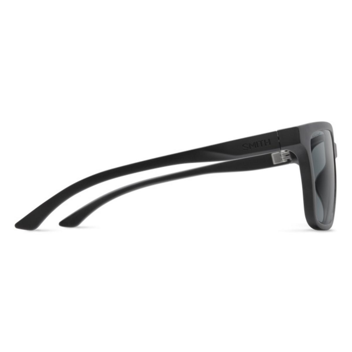 Smith Optics Shoutout Core Sunglasses Polarized Gray - Matte Black Frame Smith Optics Shoutout Core Sunglasses Polarized Gray - Matte Black Frame