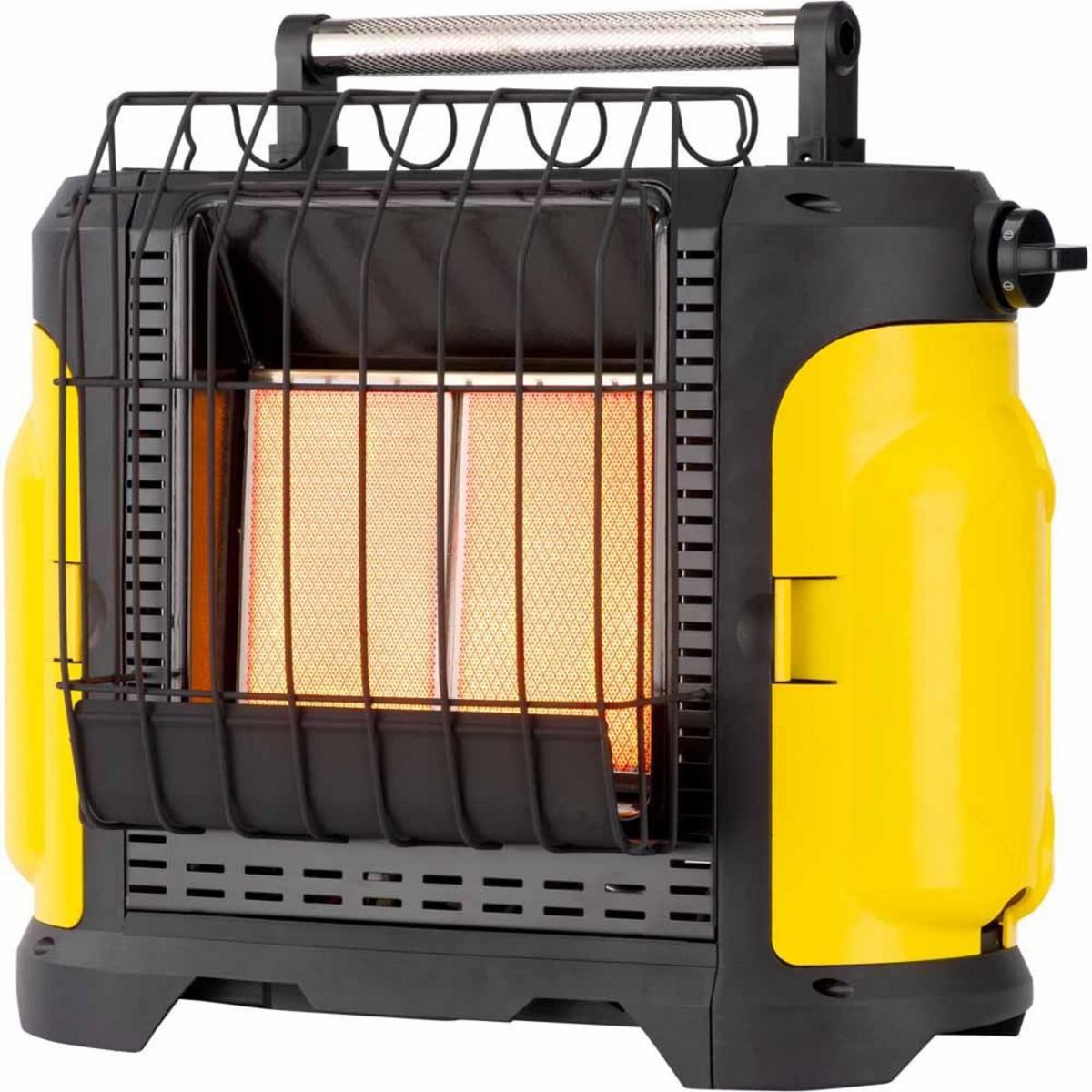 World Marketing 18,000 BTU Portable Propane Heater - Black/Yellow World Marketing 18,000 BTU Portable Propane Heater - Black/Yellow