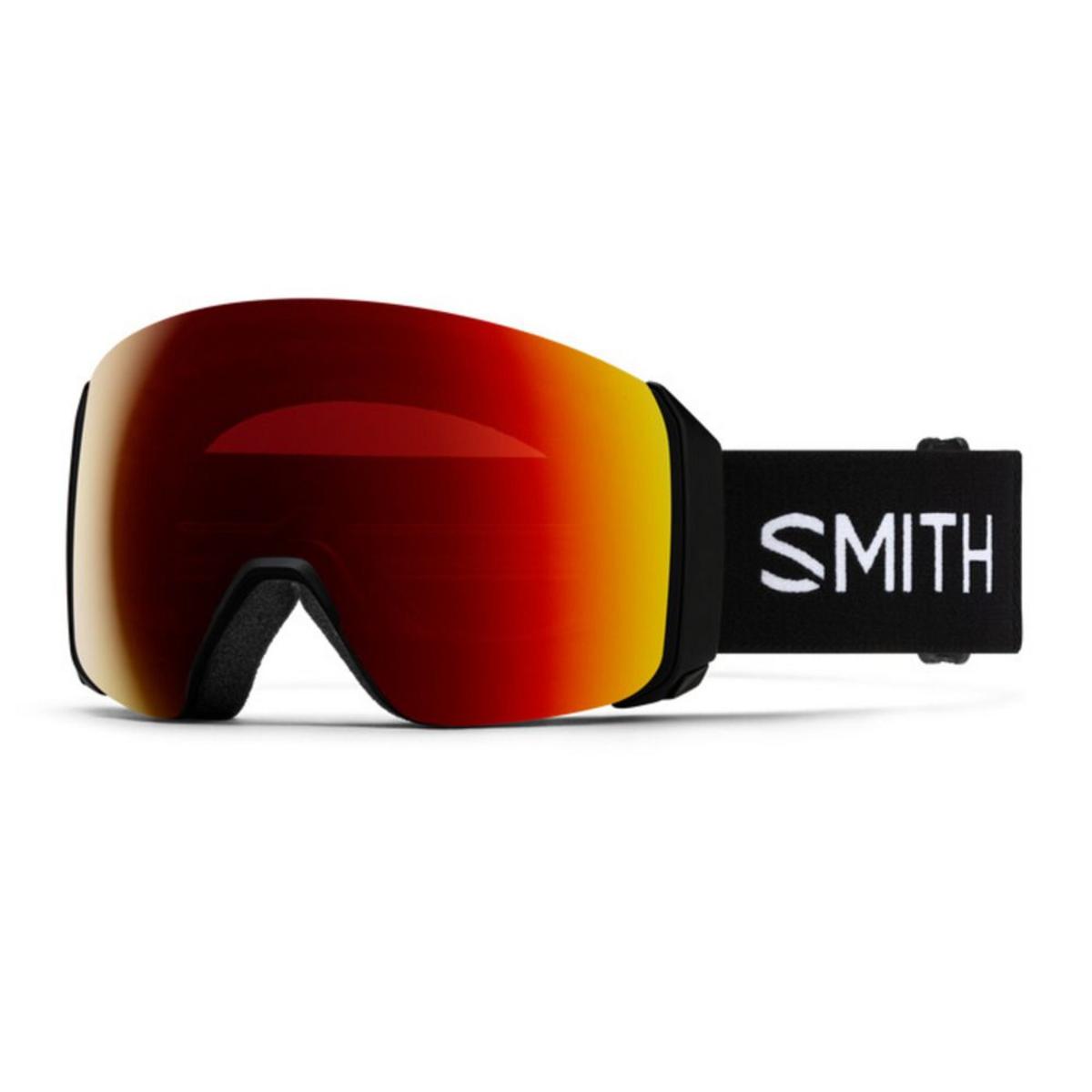 Smith Optics 4D Mag XL Goggles ChromaPop Sun Red Mirror - Black Frame Smith Optics 4D Mag XL Goggles ChromaPop Sun Red Mirror - Black Frame