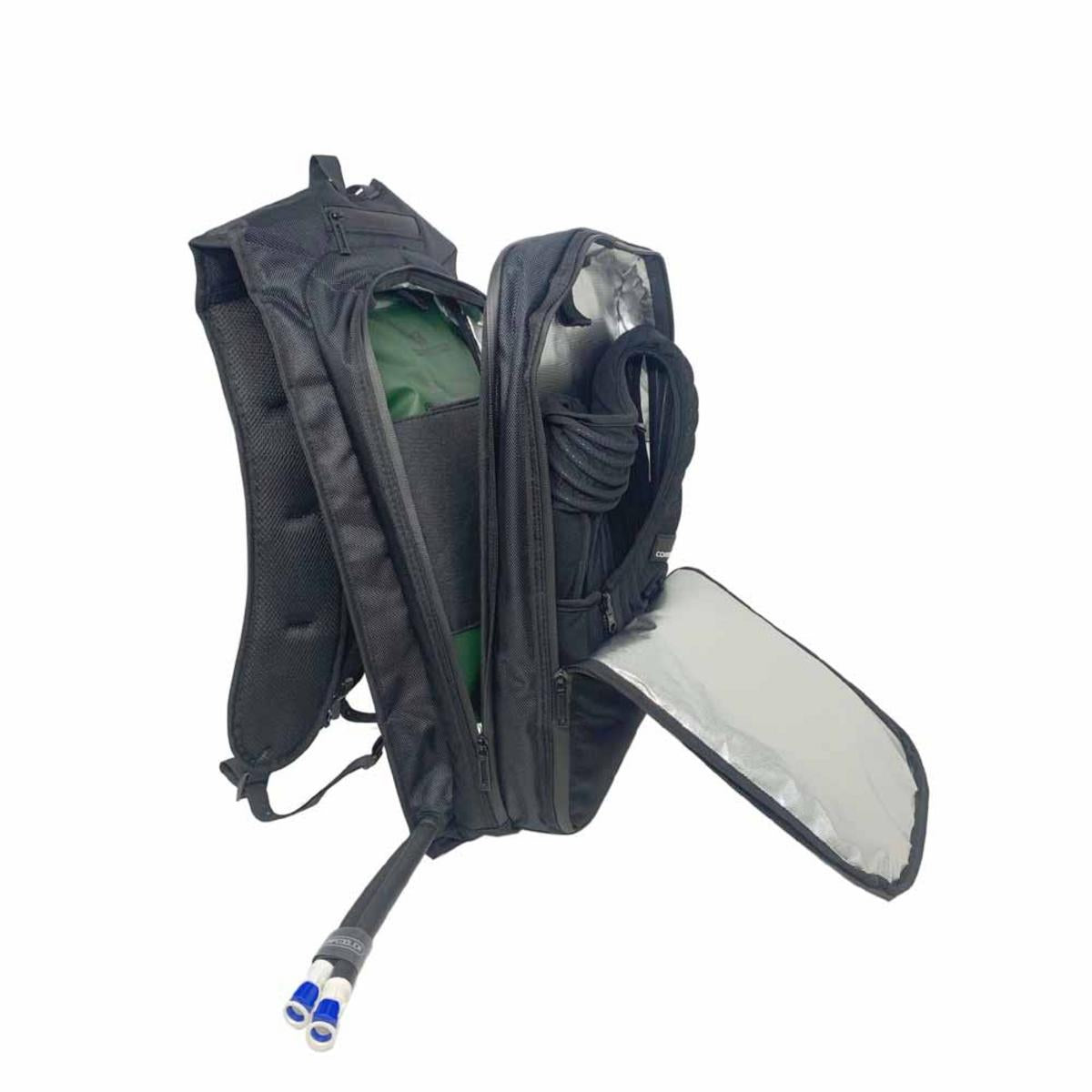 CompCooler Dual Backpack ICE Water Cooling System with 5.0L Bladder Flow Control CompCooler Dual Backpack ICE Water Cooling System with 5.0L Bladder Flow Control