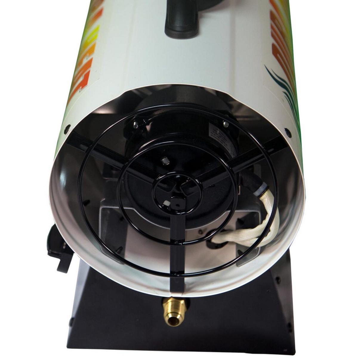 World Marketing 30K-60K BTUs Propane(LP) Forced Air Heater - Continuous Ignition/White World Marketing 30K-60K BTUs Propane(LP) Forced Air Heater - Continuous Ignition/White