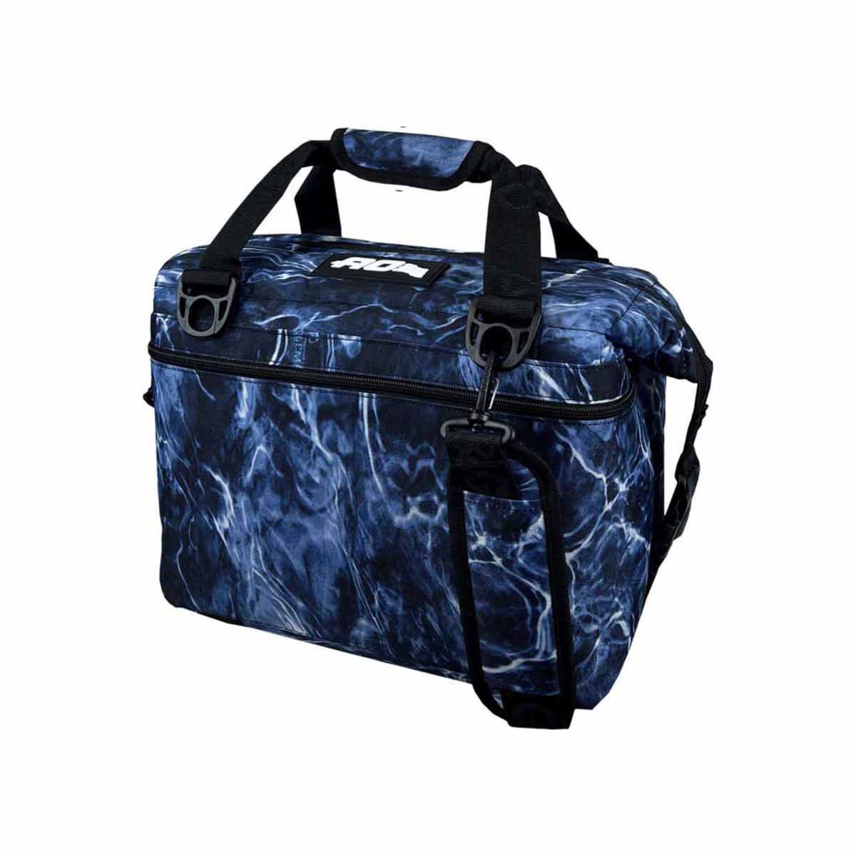 AO Coolers Mossy Oak Elements Series 12 Pack Cooler - Bluefin AO Coolers Mossy Oak Elements Series 12 Pack Cooler - Bluefin