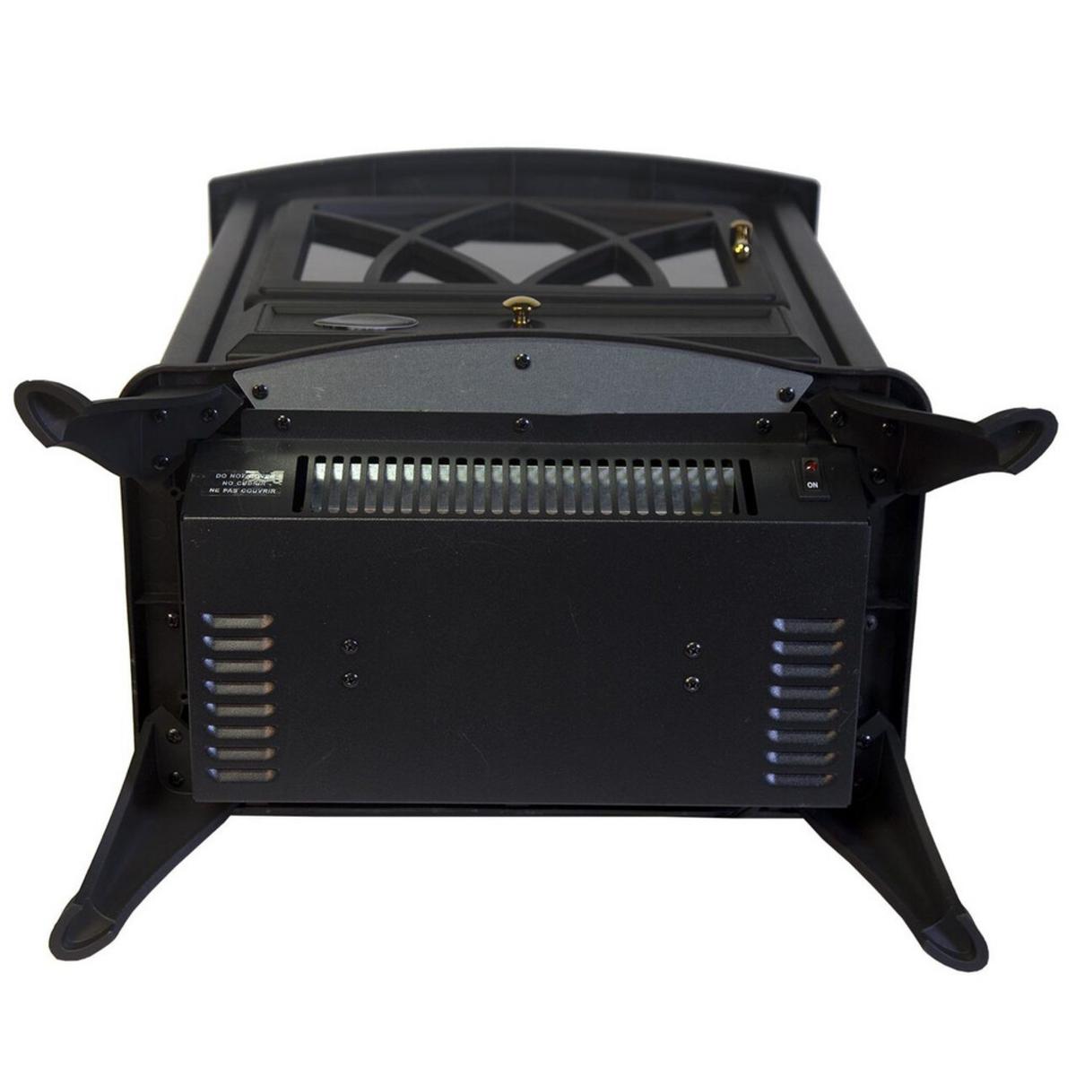 World Marketing Comfort Glow The Ashton Electric Stove - Black World Marketing Comfort Glow The Ashton Electric Stove - Black