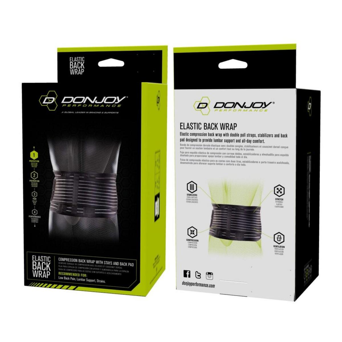 DonJoy Elastic Back Compression Wrap DonJoy Elastic Back Compression Wrap