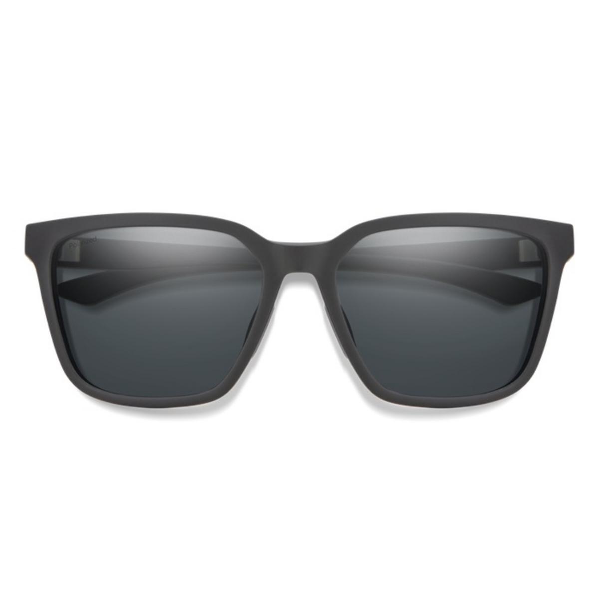 Smith Optics Shoutout Core Sunglasses Polarized Gray - Matte Black Frame Smith Optics Shoutout Core Sunglasses Polarized Gray - Matte Black Frame