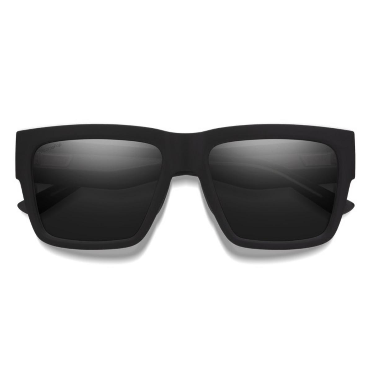 Smith Optics Lineup Sunglasses ChromaPop Polarized Black - Matte Black Frame Smith Optics Lineup Sunglasses ChromaPop Polarized Black - Matte Black Frame