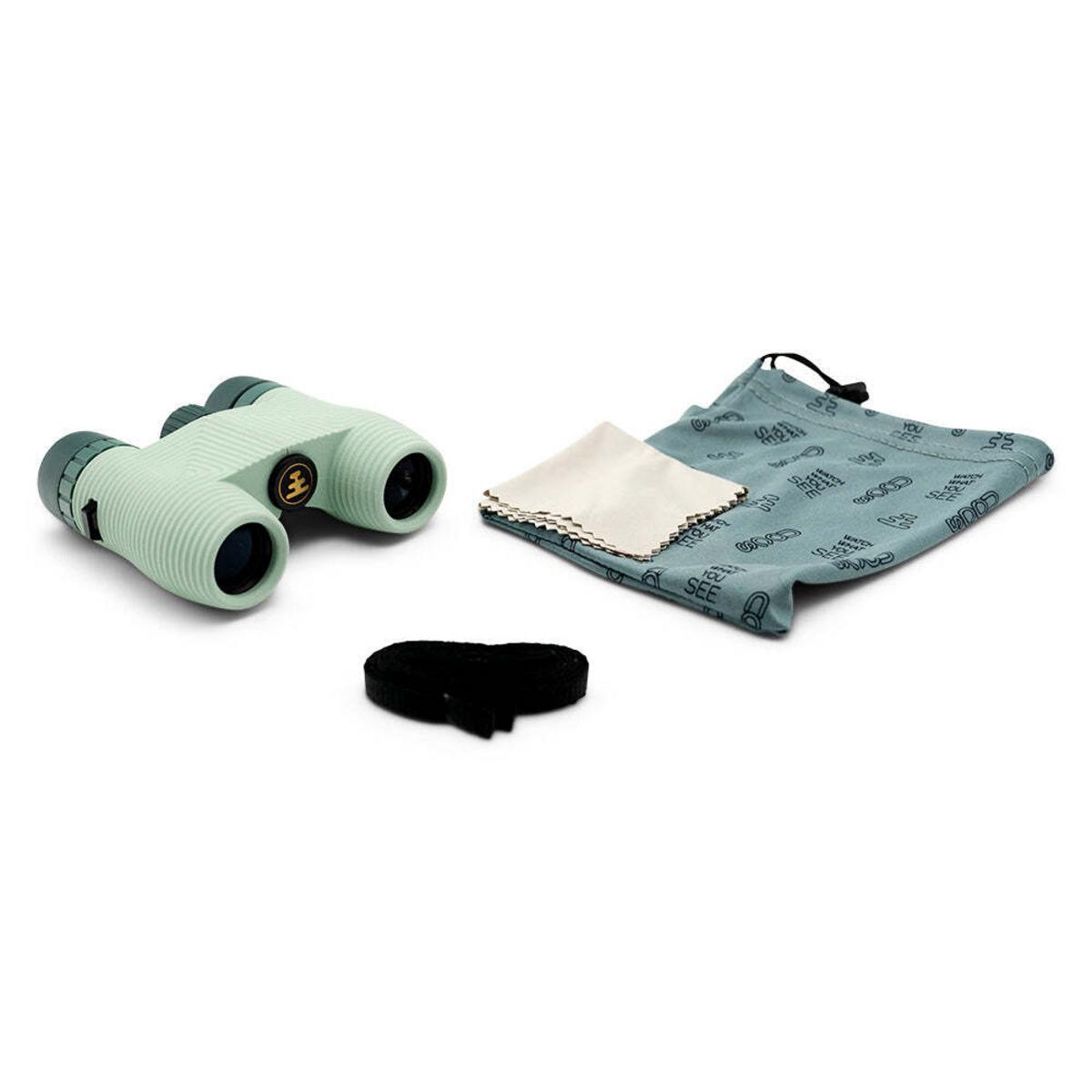 NOCS Provisions Standard Issue 8x25 Waterproof Binoculars - Glacial Blue NOCS Provisions Standard Issue 8x25 Waterproof Binoculars - Glacial Blue