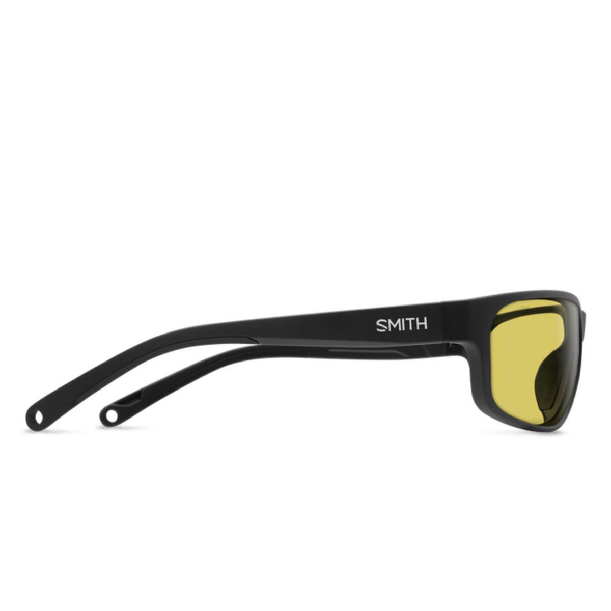 Smith Optics Redding 2 Sunglasses ChromaPop Glass Polarized Low Light Yellow - Matte Black Frame Smith Optics Redding 2 Sunglasses ChromaPop Glass Polarized Low Light Yellow - Matte Black Frame