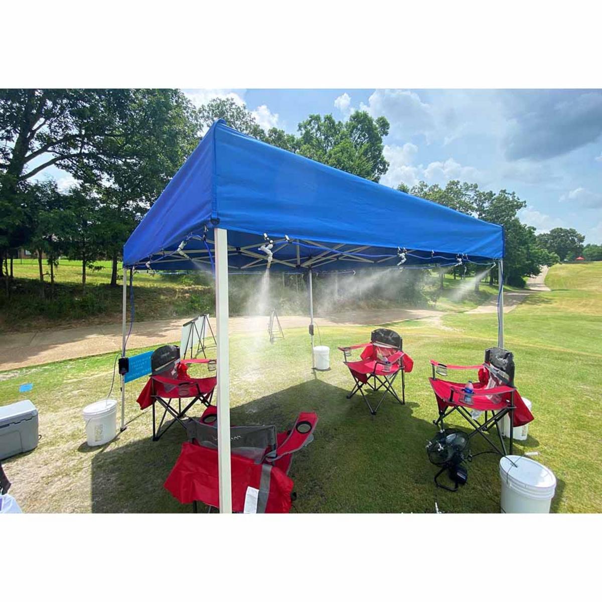 ExtremeMIST 6 Nozzle Portable Misting System Pro Kit with Storage Box ExtremeMIST 6 Nozzle Portable Misting System Pro Kit with Storage Box