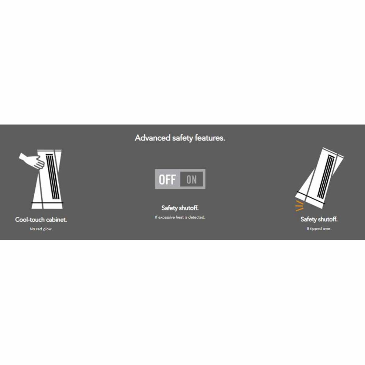 Vornado OSCTH1 Whole Room Oscillating Tower Heater - Black Vornado OSCTH1 Whole Room Oscillating Tower Heater - Black