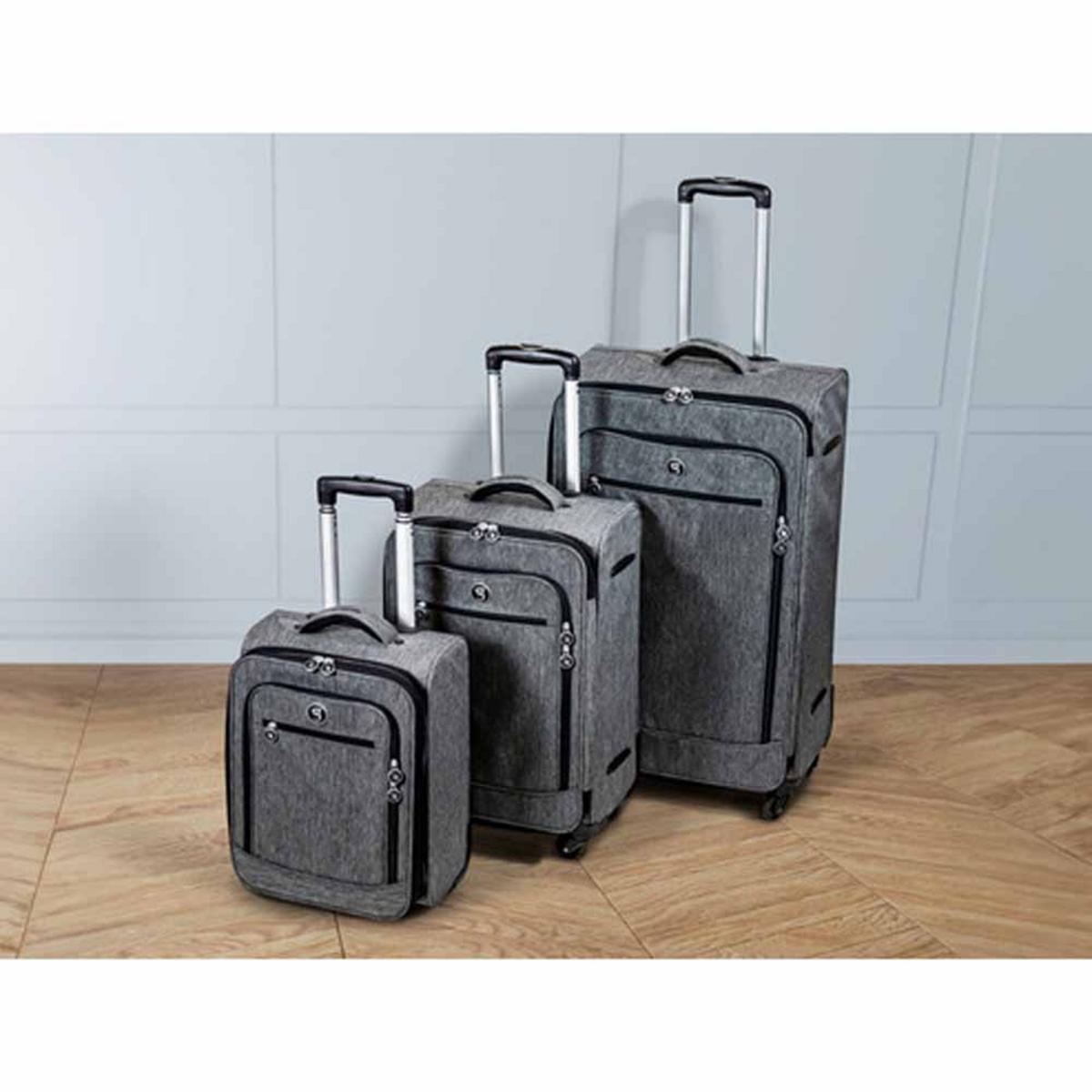 Geckobrands Optivate X17 Business 17in Luggage - Everyday Grey Geckobrands Optivate X17 Business 17in Luggage - Everyday Grey