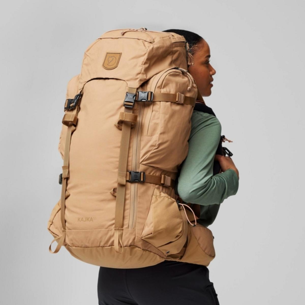 FjallRaven Kajka 55L Advanced Trekking Backpack FjallRaven Kajka 55L Advanced Trekking Backpack