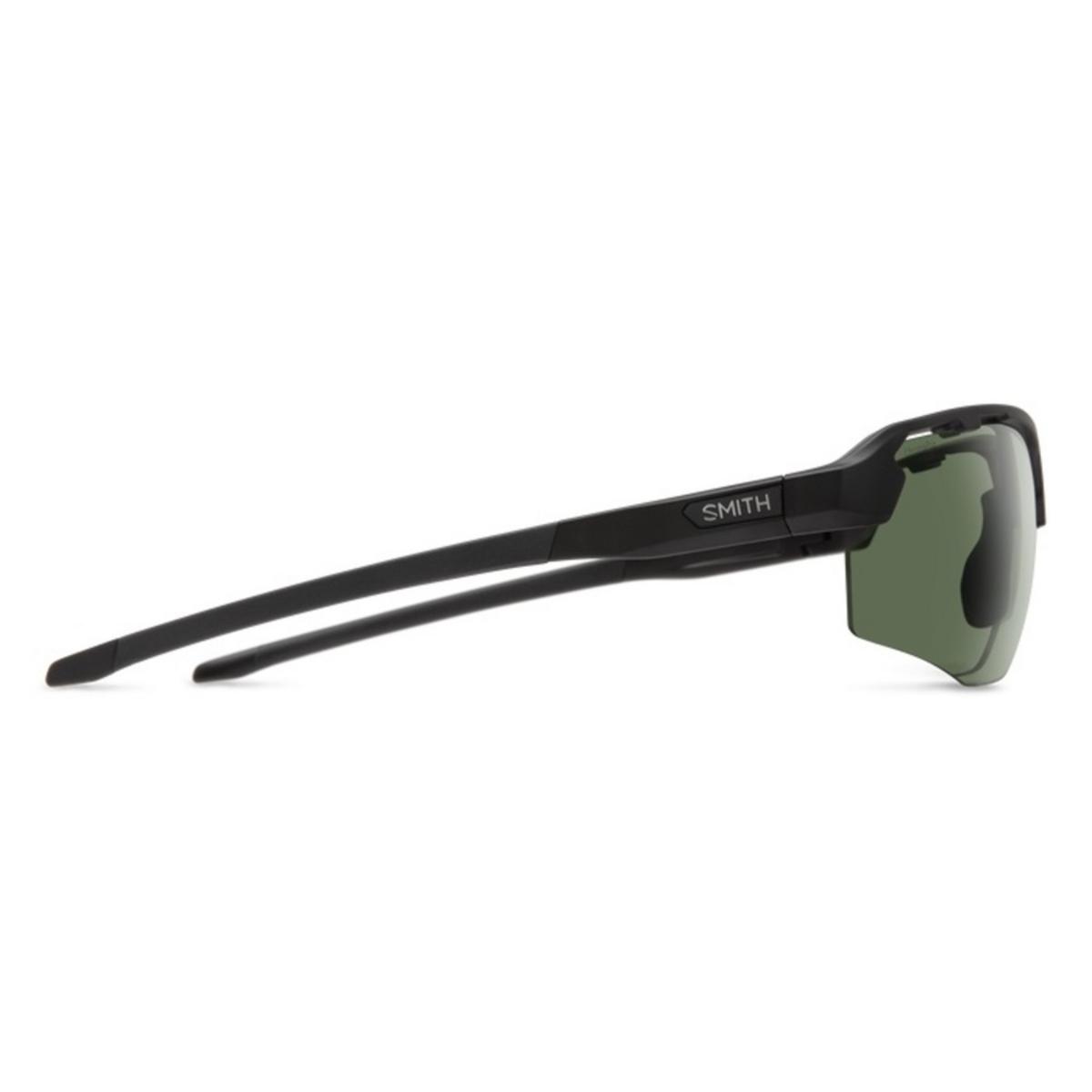 Smith Optics Resolve Sunglasses ChromaPop Polarized Gray Green - Matte Black Frame Smith Optics Resolve Sunglasses ChromaPop Polarized Gray Green - Matte Black Frame