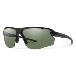 Smith Optics Resolve Sunglasses ChromaPop Polarized Gray Green - Matte Black Frame